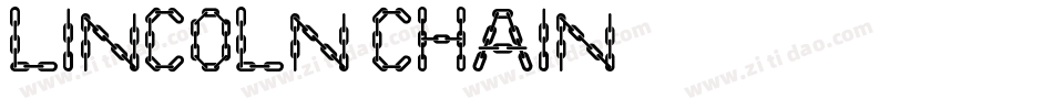Lincoln Chain字体转换